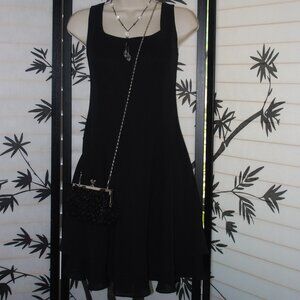 Vintage and Classic Hampton Nites Black Special Occasion Dress - Size 10